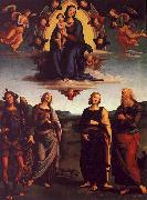 Pietro Perugino The Virgin and Child with Saints oil painting